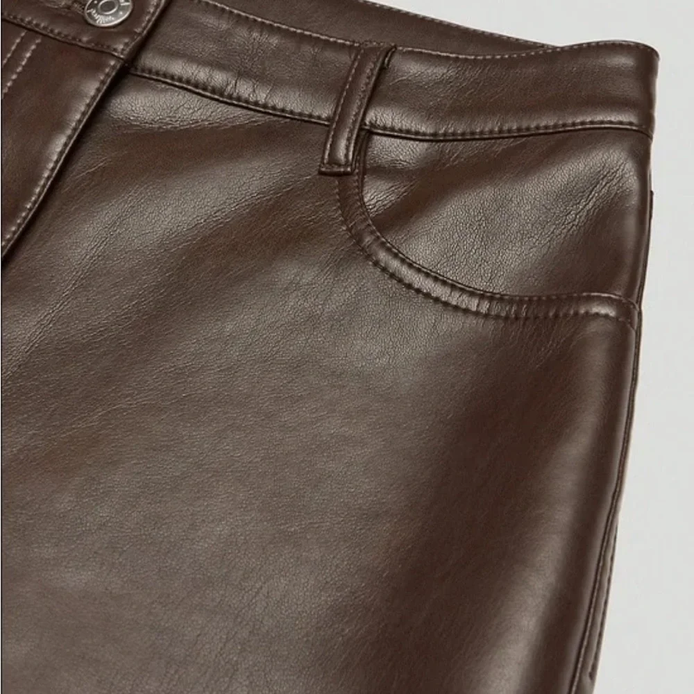 Wilfred Melina Pant in Rich Mocha Brown 8 - Picture 5 of 9